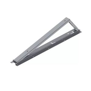 Ensemble de supports pour toit plat pour 2 modules photovoltaïques, inclinaison latérale, montage facile, support de fixation de panneau solaire, AL6005-T5/acier, 10 ans - Product Image 2