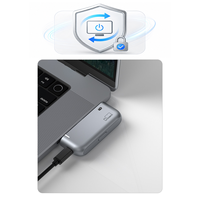 1080P 60Hz USB C draadloze zender-ontvangerkit 50M Plug and Play schermspiegeling voor laptop, telefoon naar tv-projector