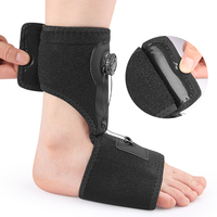 Orthèse de cheville pour la marche en extérieur, correction de la chute de la cheville, traction, protection, réglable, respirante, flexible, unisexe