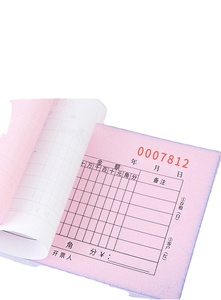 Logo personalizzato A4 A5 A6 NCR carta triplice libro di <span class=keywords><strong>ricevute</strong></span> senza carbone per hotel e ristoranti - Product Image 2