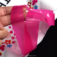 Sac fourre-tout réutilisable en plastique écologique personnalisé avec poignées, impression de logo, imperméable et durable pour supermarché et exposition