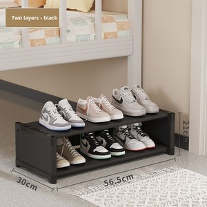Meuble à chaussures multi-niveaux en métal <span class=keywords><strong>NFS</strong></span>, anti-poussière, sur pied, pour salon, dortoir, petit espace - Product Image 6