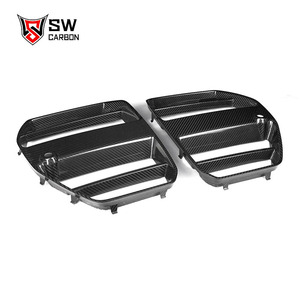 V Style <span class=keywords><strong>2020</strong></span> + pour BMW G80 M3 G82 M4 compétition G8X modèles calandre nouvelle fibre de carbone avec Double centre du rein - Product Image 4