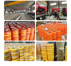 Barreras de Seguridad Vial de Plástico EVA para Entradas de Vehículos, Barreras Anticollisión Rodantes para Carreteras - Product Image 2