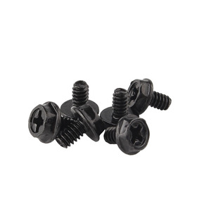 <b>Computer</b> Screws DIN912 Fully Threaded Black Carbon Steel Grade 8.8 For Desktop Power Supply And <b>Hard</b> <b>Drive</b> Installation - Product Image 2