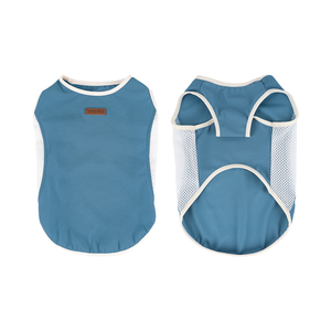 Ropa OEM ODM para perros, camiseta sin mangas, chaleco para mascotas, ropa fresca, seda helada, verano, trajes de refrigeración personalizados, vendedores - Product Image 4