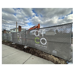 الفينيل في الهواء الطلق الإعلان البناء شبكة سياج راية مخصصة شبكة بولي كلوريد الفينيل - Product Image 4