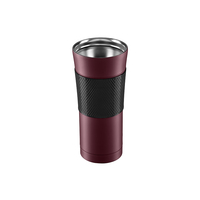 Mug à café isotherme le plus vendu en 2025, 450 ml, double paroi, isolation sous vide, sans BPA, isolation thermique de 12 à 24 heures, écologique