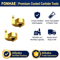 Fabrication de rainures BM11 à haute rigidité, multi-éclats, à force de coupe minimale, pour rainurage standard avec carbure de tungstène Cermét