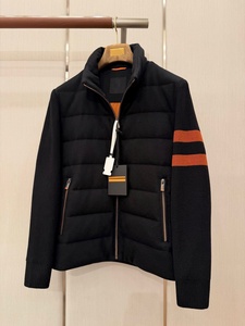 Doudoune d'hiver de luxe 2026 Zeg Na pour homme, tricotée, décontractée, 100% duvet, ajustée et chaude, tendance, vintage, pour l'extérieur - Product Image 1