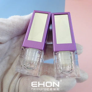 Estuche de Lápiz Labial Cuadrado con Espejo, Envase Cosmético de ABS, Tubo de Lápiz Labial de 21.2 mm de Diámetro para Maquillaje, Venta Caliente - Product Image 3