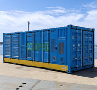Conteneur de stockage d'énergie industriel avec cloisons personnalisées et espace de montage d'équipements