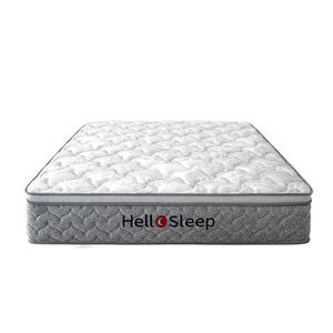 Diskon 30cm hellosleeptemperatur-mengatur kasur ortopedi 12 lapis Multi dibungkus Musim Semi Colchon Bed pemasok - Product Image 5