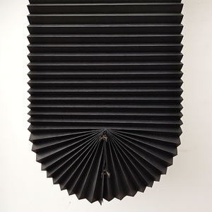 תריסים זמניים שחורים זמניים בד קל משקל מסכי פרטיות השכרת ידידותי לקישוט הבית - Product Image 3