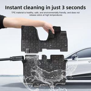 Tapis de remplacement pour N-BOX JF5/JF6 2011-2016, conduite à droite, sur mesure, écologiques, en TPE, imperméables, semi-entièrement enveloppants - Product Image 5