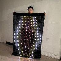 Panneau d'affichage vidéo numérique P30 MM à LED dynamiques, contrôle DMX512, indice de protection IP33, température de couleur réglable