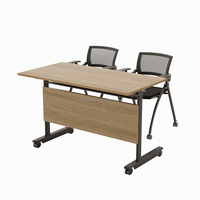 Pliage Formation Étudiant Bureau Pile Épissure Combinaison Ronde Bureau Table De Conférence Épissure Libre Négociation Bureau