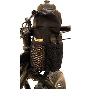 Sac de guidon de vélo de plein air personnalisé unisexe avec porte-bouteille d'eau étanche élégant - Product Image 3