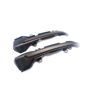 Rétroviseurs latéraux LED ADT pour voiture, clignotants dynamiques à lentille fumée à défilement séquentiel, couleur ambre, pour LEON IBIZA ARONA - Product Image 1