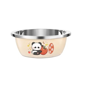 อ่างสแตนเลสทรงกลมขนาด 20 ซม.-32 ซม. สำหรับล้างจาน ล้างภาชนะ อบขนม ล้างขวดนมเด็ก และล้างผัก - Product Image 1