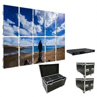 Pantalla LED para Exteriores TOPvision IP65 de 500x1000mm P2.6 P2.9 P3.91, Resistente al Agua, para Conciertos y Eventos