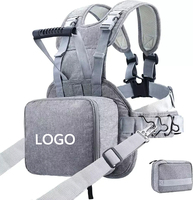 Sangle de ski OEM pour enfants Corde de traction de sécurité sportive Équipement d'entraînement de ski avec sac de poitrine Porte-ski Corde de protection pour débutants