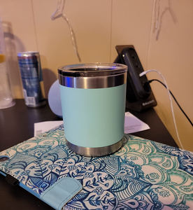 Logo personnalisé 10oz Lowball en acier inoxydable gobelet isolé sous vide Portable tasse de voyage Magslider couvercle pour bière vin tasse à café - Product Image 5