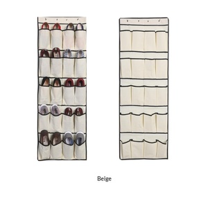 Wholesale In-stock 20-compartment Non-woven Fabric Wall-mounted 3D Hanging <b>Storage</b> Bag <b>for</b> Bedroom Use <b>Shoe</b> Organizer - Product Image 6
