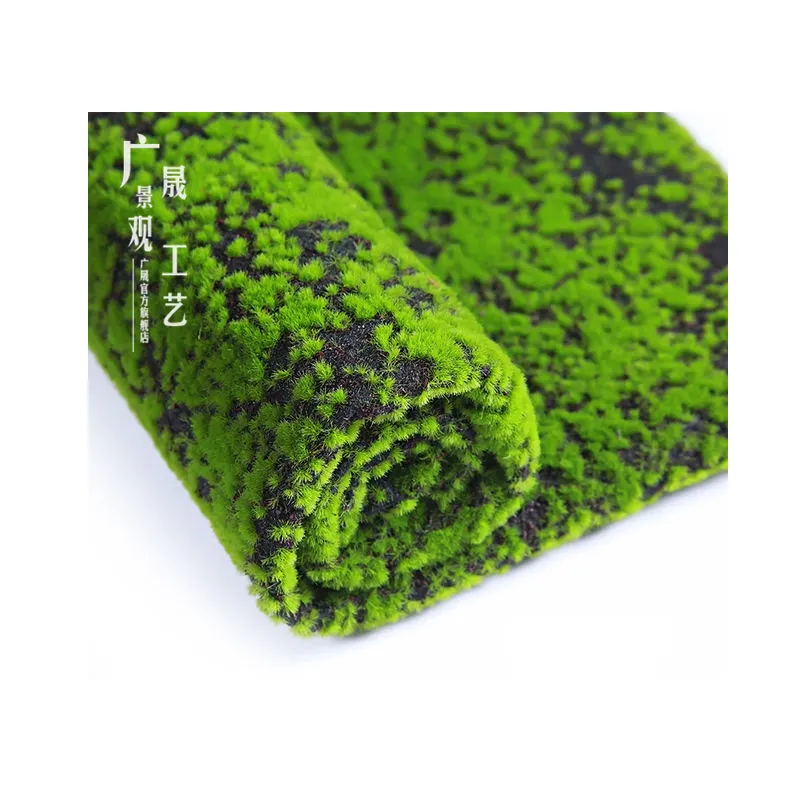 Artificial Moss Turf and Plastic Grass for Garden Wall Decoration