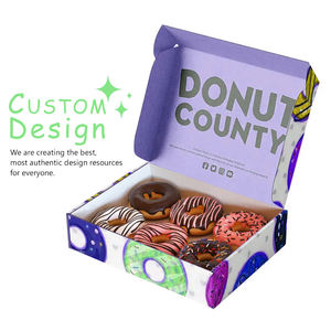 Venta al por mayor <span class=keywords><strong>de</strong></span> lujo Donut cajas <span class=keywords><strong>de</strong></span> embalaje mini tamaño <span class=keywords><strong>donuts</strong></span> embalaje caja <span class=keywords><strong>de</strong></span> papel mochi donut caja <span class=keywords><strong>de</strong></span> embalaje para mini donut - Product Image 3