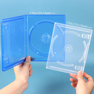 SUNSHING-Caja de almacenamiento de discos de CD y DVD, cubierta de plástico para juegos, carcasa de almacenamiento de discos de juego para <span class=keywords><strong>PS1</strong></span>, PlayStation 1, 2, 3, 4, 5, videojuegos - Product Image 1