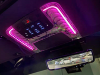 Lampe de lecture intérieure à LED Pièces modifiées Accessoires d'intérieur automobile Couverture pour Toyota Alphard Vellfire 30