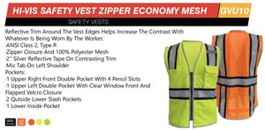 <span class=keywords><strong>Chaleco</strong></span> de seguridad <span class=keywords><strong>para</strong></span> electricistas reflectantes industriales de negocios Ropa DE TRABAJO multifunción - Product Image 6