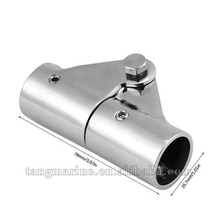 Connecteur pivotant pliable en acier inoxydable, 316mm, tubes de Rail de <span class=keywords><strong>bateau</strong></span>, raccords pivotants pour Yacht marin - Product Image 2