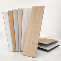 Juego de Muestras de Suelos SPC, Diseño de Madera, Color Sólido, Vetas de Piedra, Referencia para Proyectos Comerciales WYRAX
