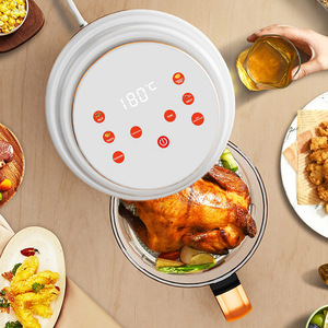 <span class=keywords><strong>Friteuse</strong></span> multifonctionnelle numérique LCD 4L tout-en-un pour la maison, four grille-pain électrique sans huile, <span class=keywords><strong>friteuse</strong></span> à air chaud - Product Image 2