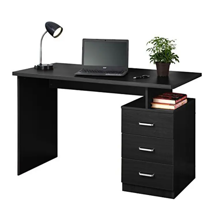 New Design Escritorio Estilo Frances Modern Commercial Office Furniture Executive Work Desk Wooden Home Office Desk with Drawer