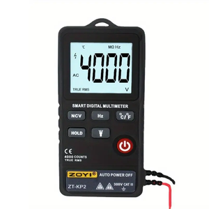 Multímetro Inteligente con Autoajuste de Rango ZOYI ZT-KP2, 4000 Lecturas, Medidor de Voltaje - Product Image 1