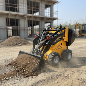 Miglior Macchinario per Movimento Terra JT450, Minipala Gommata con Trivella per Scavi - Product Image 1