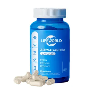 Lifeworld efervesan ksm 66 ashashandha tozu 300mg takviyeleri ginseng ashashandha kapsüller