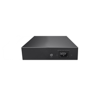 OEM 4 Port Gigabit Poe Switch Jaringan dengan 2 Gigabit Uplink Built-In Power