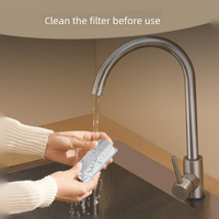 Set Filter Pengganti Seri TY 8+4 Baja Anti Karat Karbon Aktif Bebas BPA untuk Tempat Minum Hewan Peliharaan Grosir OEM