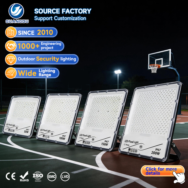 China Supplier Aluminum Ip65 Outdoor Waterproof Floodlight Smd 50w 100w 150w 200w Led Flood Light
