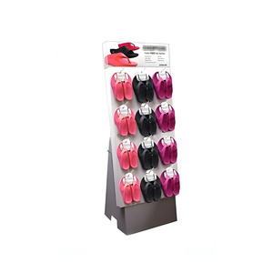 Suministro directo de fábrica Soporte de exhibición de piso de cartón corrugado para supermercado Venta al por menor Estante de plástico acrílico de metal para promociones - Product Image 4