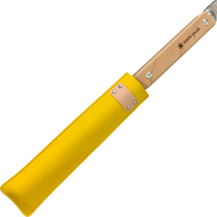 Housse de protection en cuir PU pour couteau de camping et pinces de barbecue, avec logo gaufré, accessoires de cuisine pour la randonnée