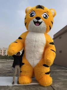 Disfraz de Mascota de Tigre de Dibujos Animados de Gran Tamaño, Muy Vendido en Guangzhou, para Parque de Atracciones - Product Image 6
