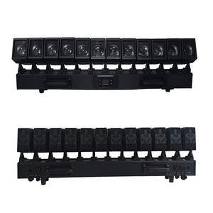 Faro mobile a LED per esterni DMX Snake 12 x 60W RGBW Pixel Zoom Wash con <span class=keywords><strong>effetto</strong></span> onda d'acqua IP65 per DJ, bar e discoteche - Product Image 6