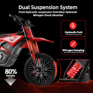 Nouvelle <span class=keywords><strong>moto</strong></span> électrique puissante 48v2500W 20.8Ah 2026, vitesse élevée de 50 km/h, <span class=keywords><strong>moto</strong></span> électrique de type pit bike - Product Image 4