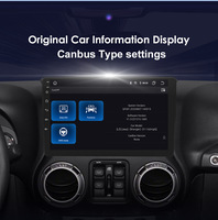 CARUPEZ Radio de Auto con Pantalla Táctil Android DSP de 10 Pulgadas, Android Auto para Jeep Universal 2007-2014