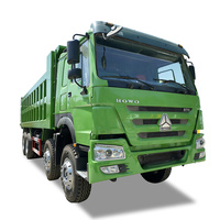 Camion benne SINOTRUK HOWO 6x4 8x4 d'occasion en bon état, camion benne de chantier lourd